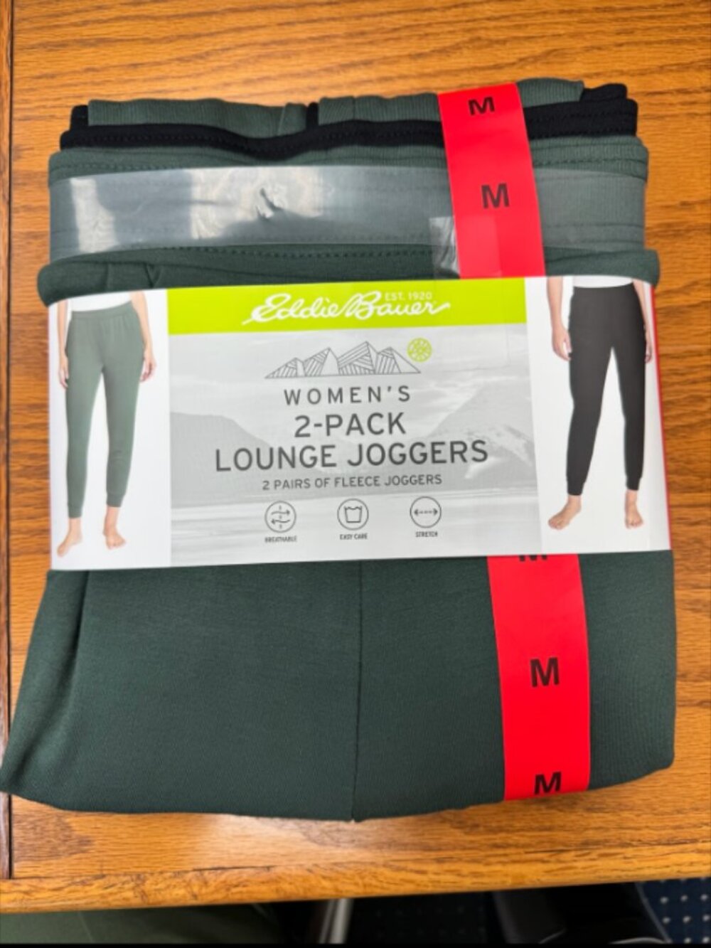 Eddie Bauer Women's 2 Pack Lounge Joggers, Size M